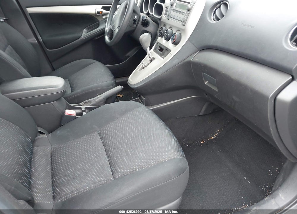 2009 TOYOTA MATRIX S VIN: 2T1KE40E69C017871