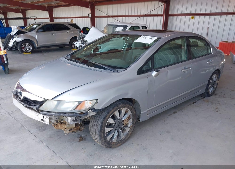 2009 HONDA CIVIC EX VIN: 2HGFA168X9H328353