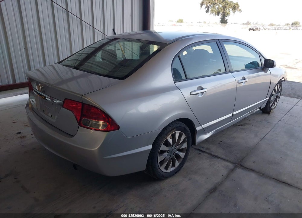 2009 HONDA CIVIC EX VIN: 2HGFA168X9H328353