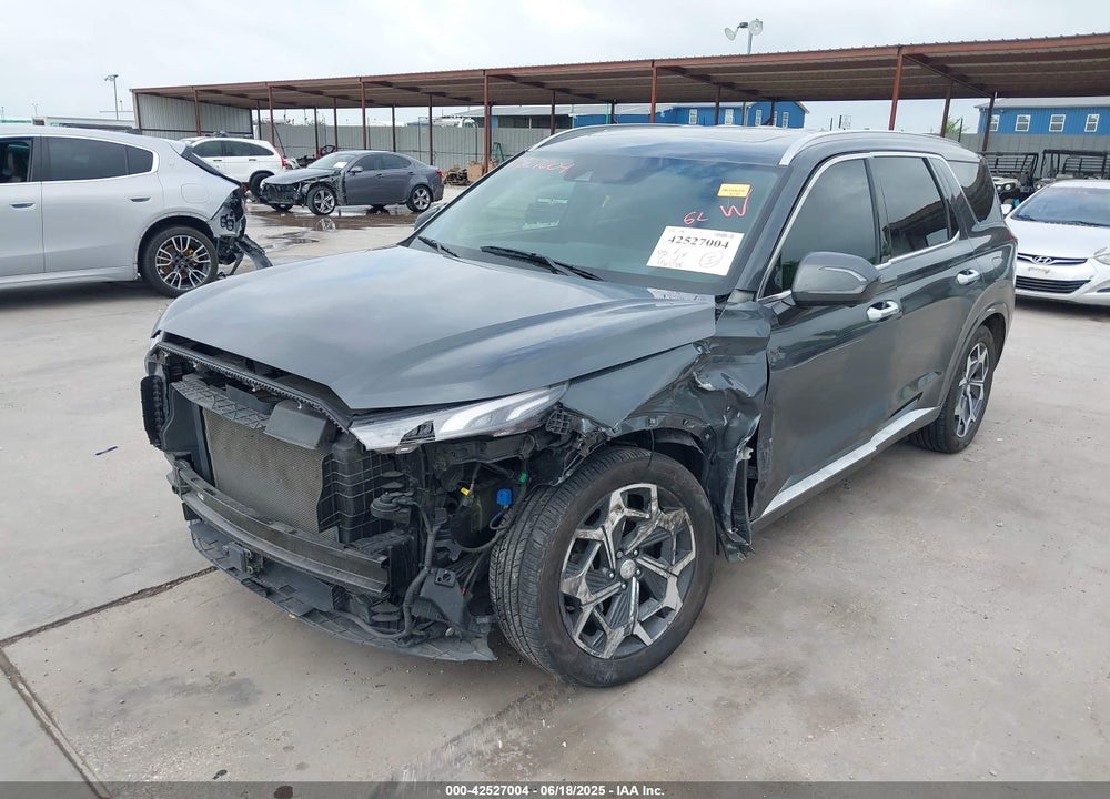 2021 HYUNDAI PALISADE VIN: KM8R74HE2MU281531
