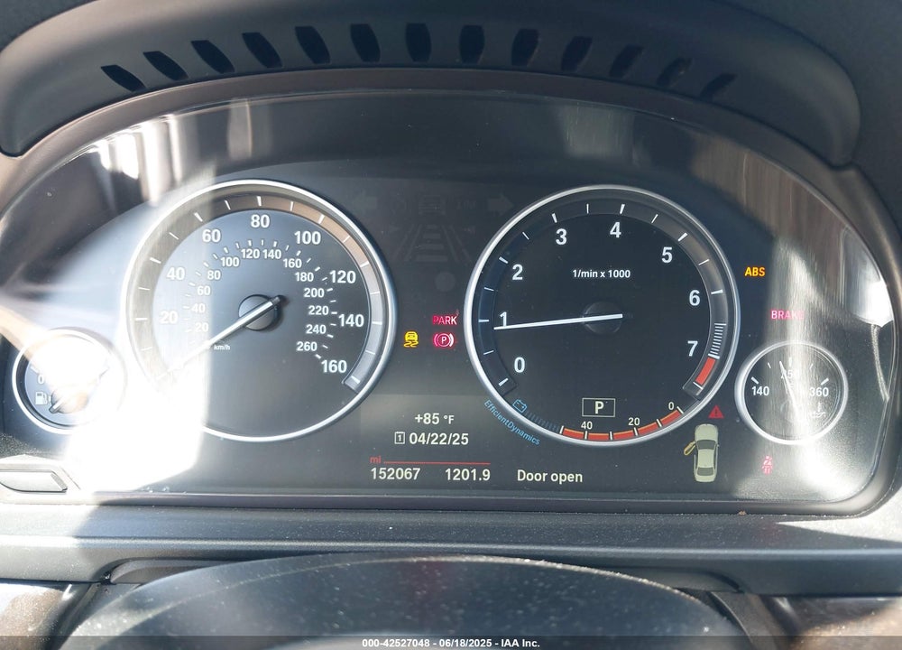 2015 BMW 5 SERIES VIN: WBA5A5C58FD517455