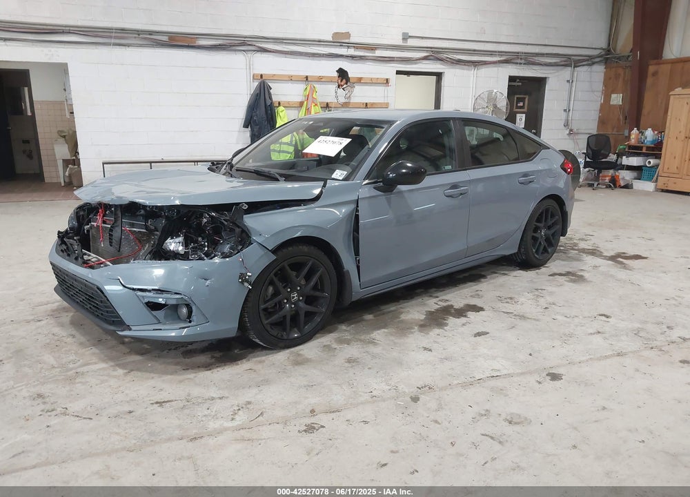 2022 HONDA CIVIC VIN: 19XFL2G83NE008441