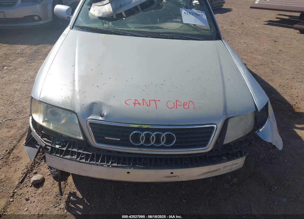 2000 AUDI A6 VIN: WAUEH24B3YN033236
