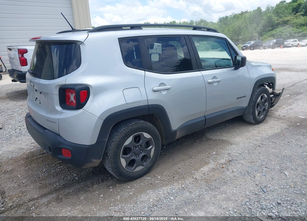 2016 JEEP RENEGADE SPORT VIN: ZACCJAAT4GPD73586