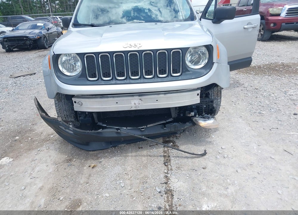 2016 JEEP RENEGADE SPORT VIN: ZACCJAAT4GPD73586