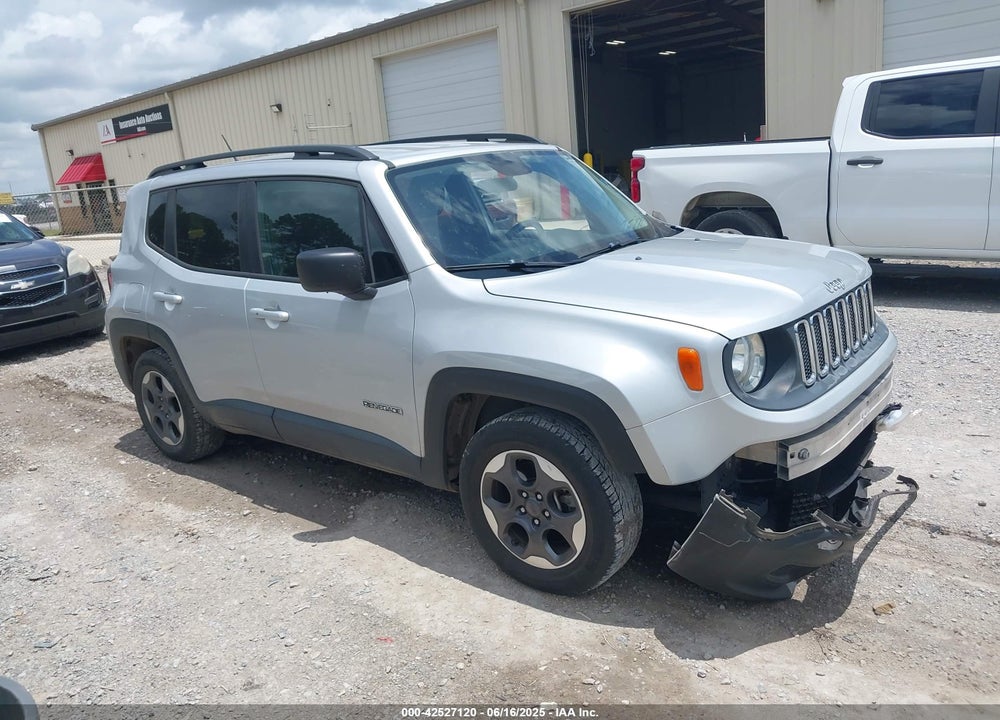 2016 JEEP RENEGADE SPORT VIN: ZACCJAAT4GPD73586