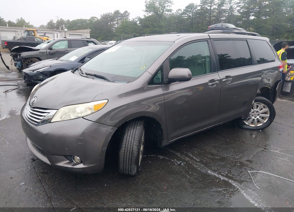 2011 TOYOTA SIENNA LIMITED VIN: 5TDDK3DC5BS021668