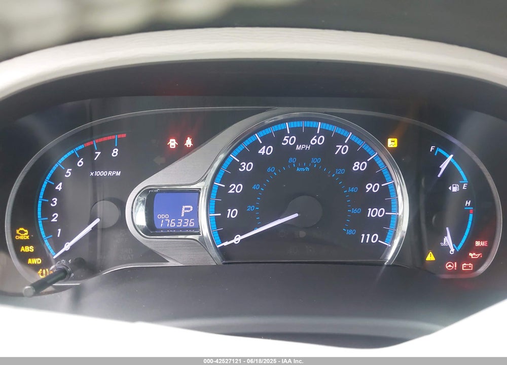 2011 TOYOTA SIENNA LIMITED VIN: 5TDDK3DC5BS021668