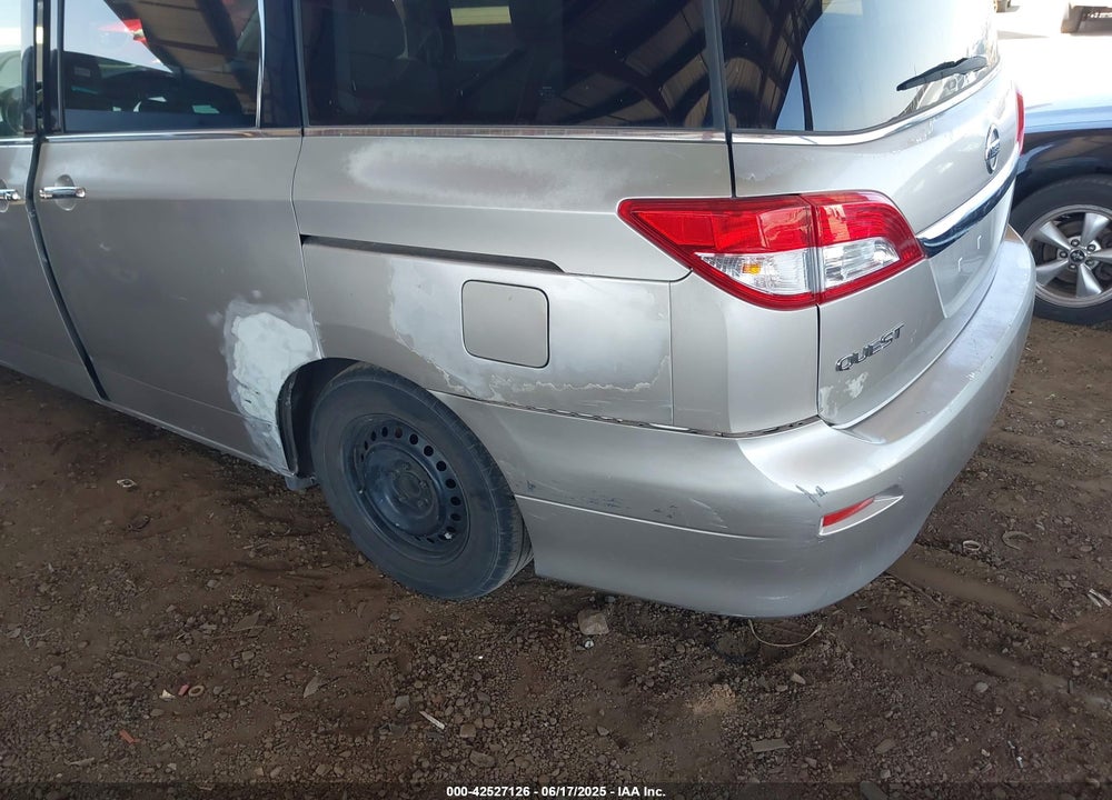 2012 NISSAN QUEST S VIN: JN8AE2KP4C9032918