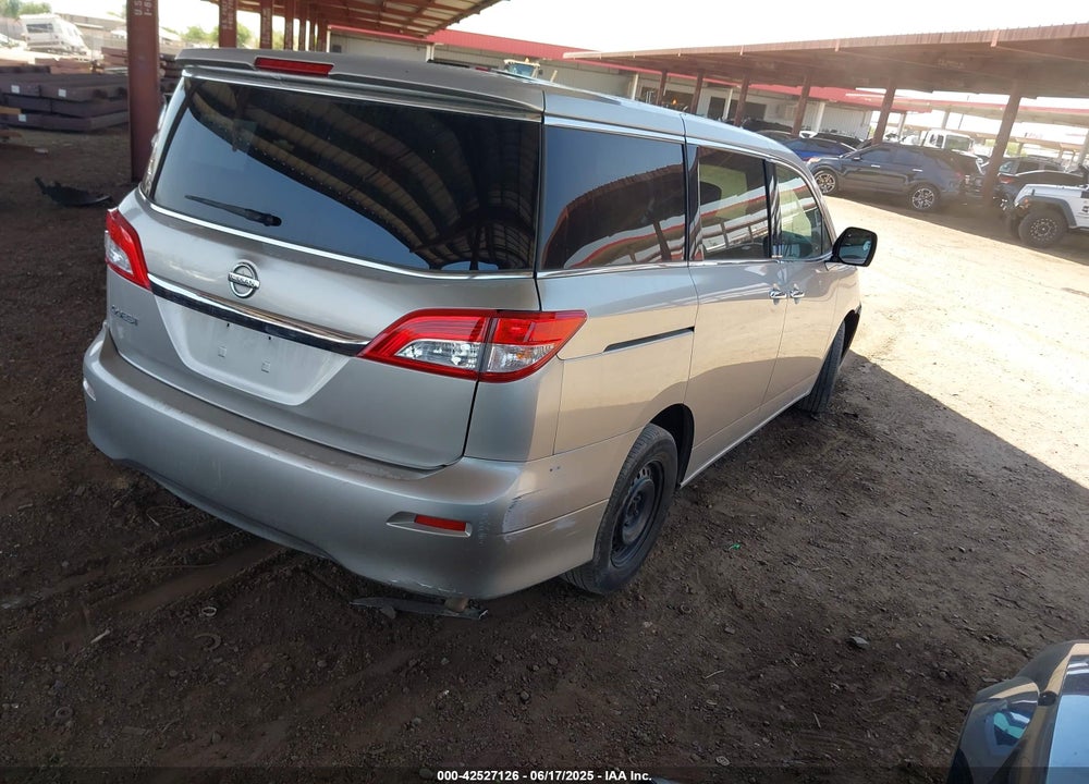2012 NISSAN QUEST S VIN: JN8AE2KP4C9032918