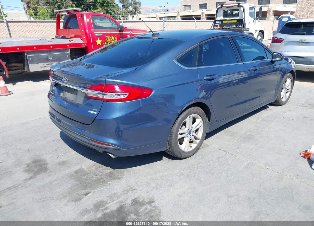 2018 FORD FUSION VIN: 3FA6P0HD4JR161780