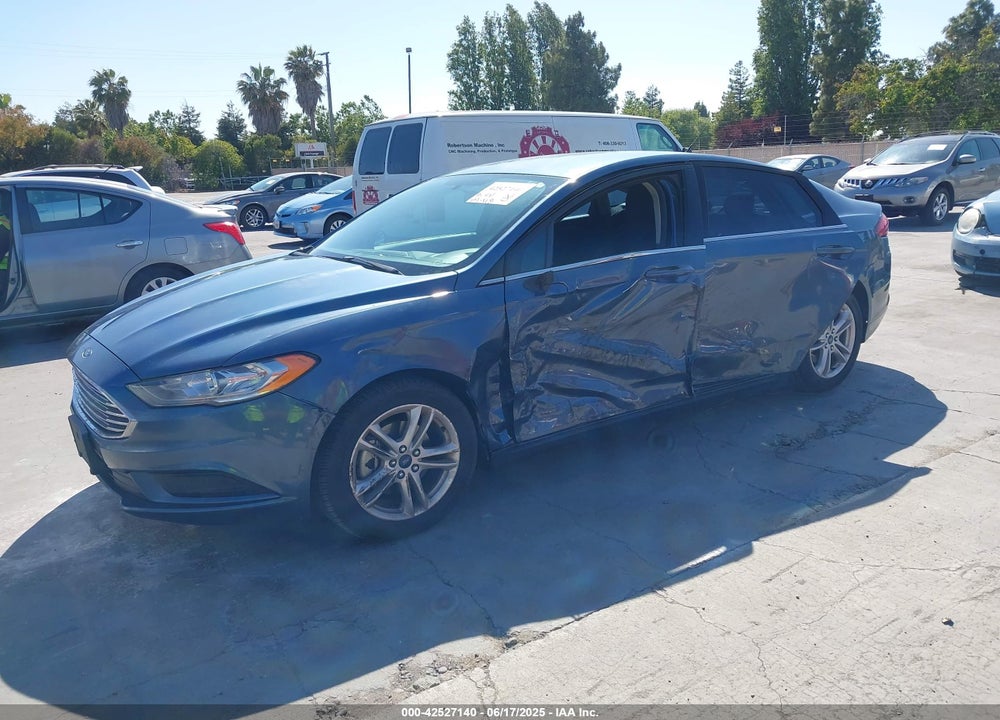 2018 FORD FUSION VIN: 3FA6P0HD4JR161780