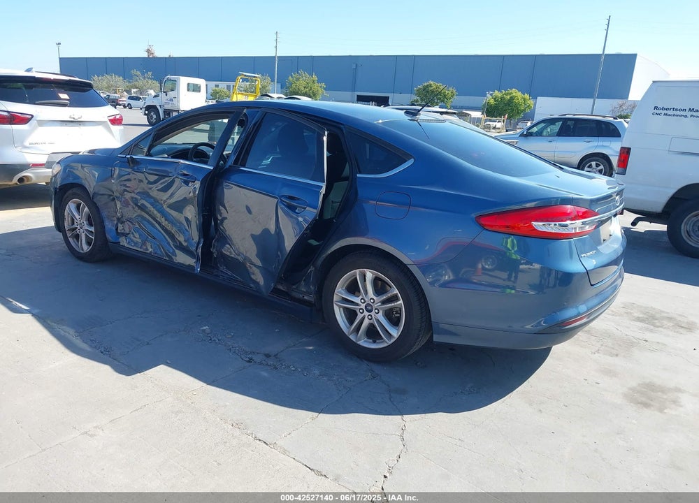 2018 FORD FUSION VIN: 3FA6P0HD4JR161780