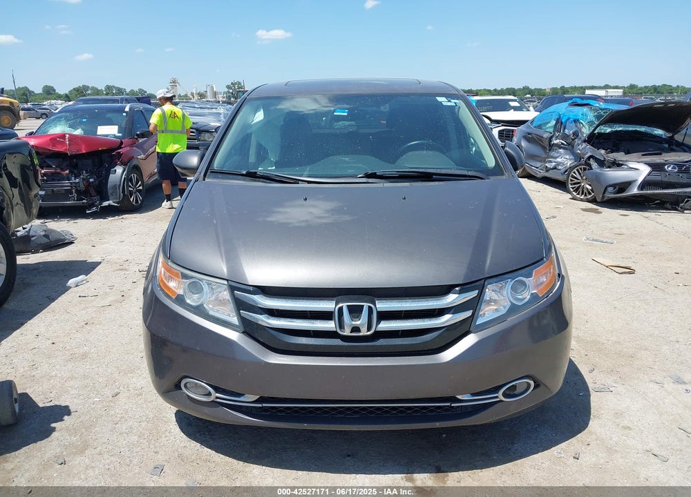 2016 HONDA ODYSSEY EX-L VIN: 5FNRL5H61GB030169