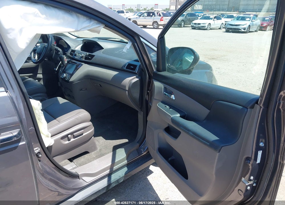 2016 HONDA ODYSSEY EX-L VIN: 5FNRL5H61GB030169