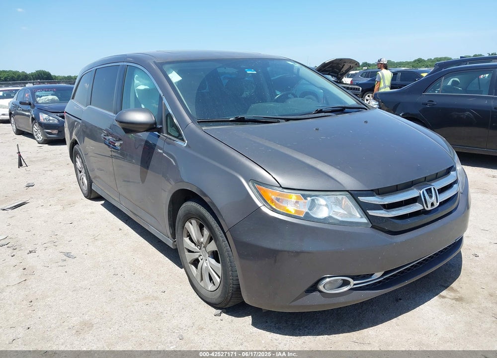 2016 HONDA ODYSSEY EX-L VIN: 5FNRL5H61GB030169