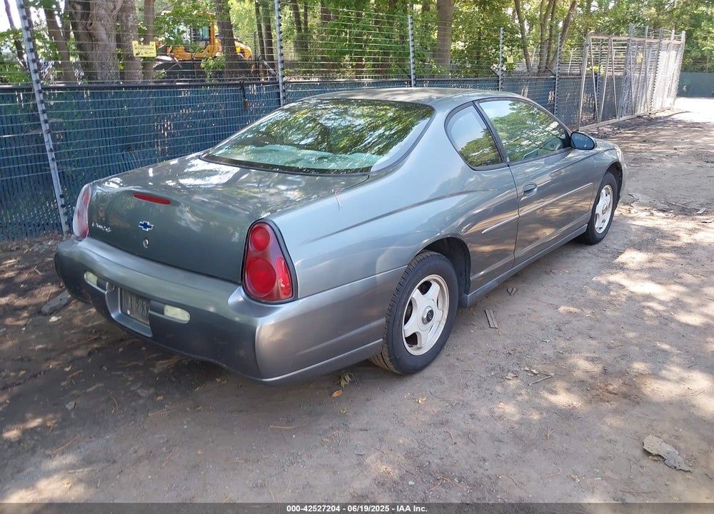 2004 CHEVROLET MONTE CARLO LS VIN: 2G1WW12E549314304