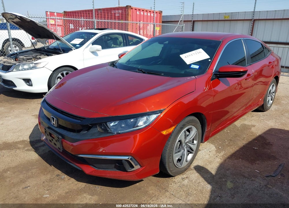 2020 HONDA CIVIC VIN: 2HGFC2F65LH591260