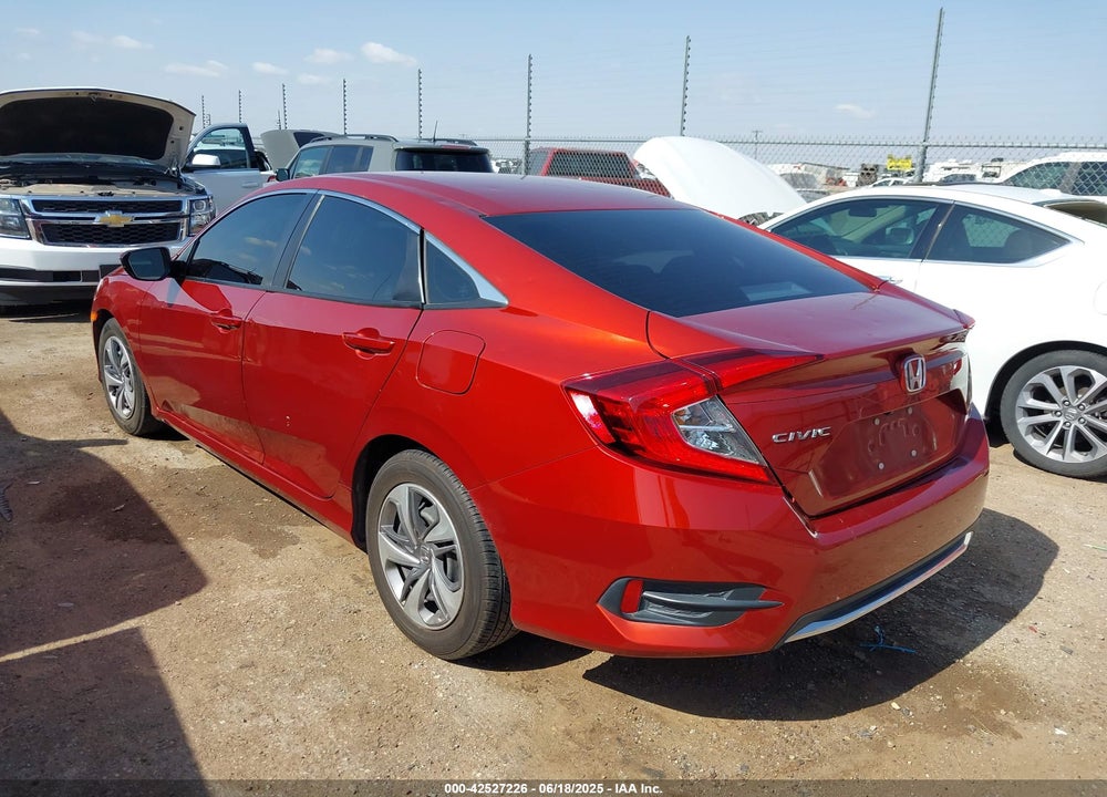 2020 HONDA CIVIC VIN: 2HGFC2F65LH591260