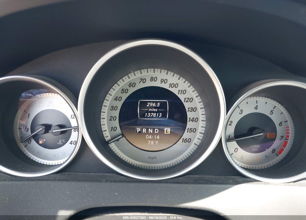 2012 MERCEDES-BENZ C 250 LUXURY/SPORT VIN: WDDGF4HBXCA713731