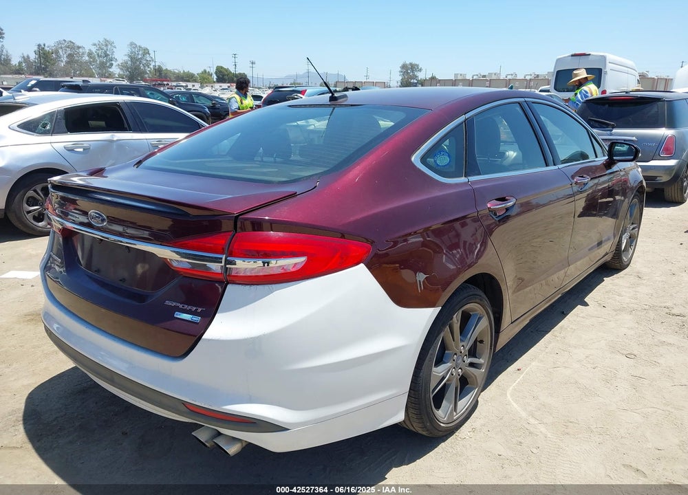 2017 FORD FUSION VIN: 3FA6P0VP0HR187351