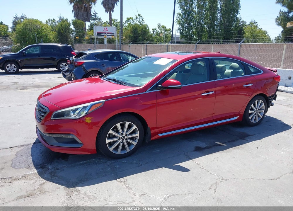 2017 HYUNDAI SONATA VIN: 5NPE34AF0HH581540
