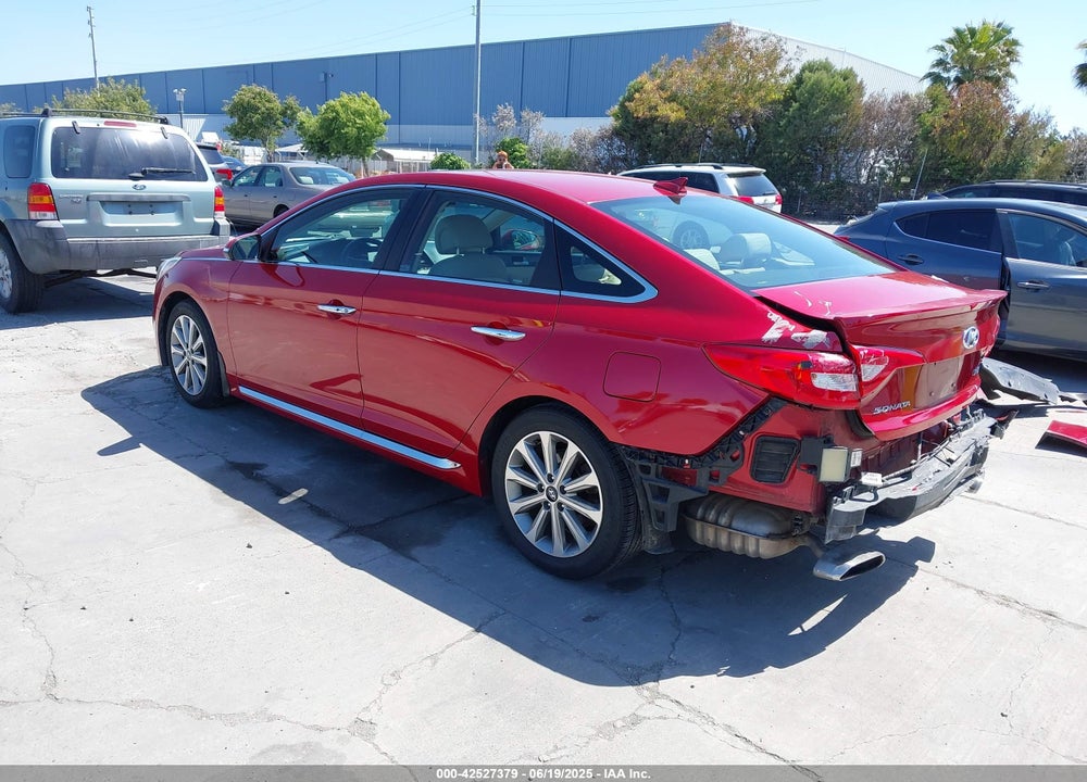 2017 HYUNDAI SONATA VIN: 5NPE34AF0HH581540
