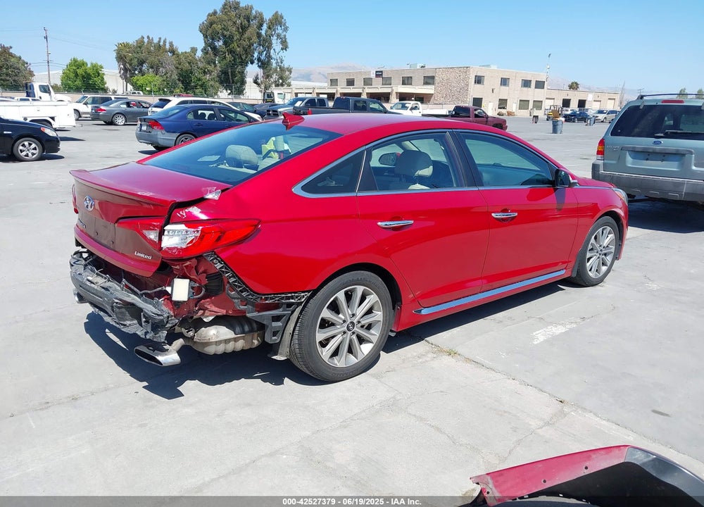 2017 HYUNDAI SONATA VIN: 5NPE34AF0HH581540
