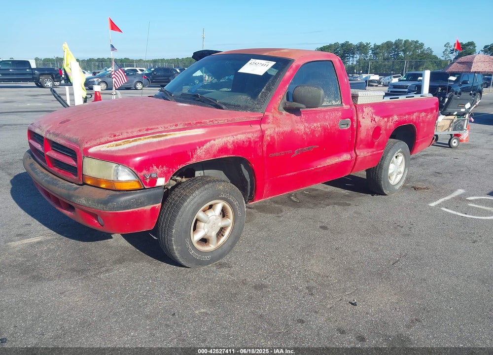 1997 DODGE DAKOTA SLT/SPORT VIN: 1B7GG26X5VS131317