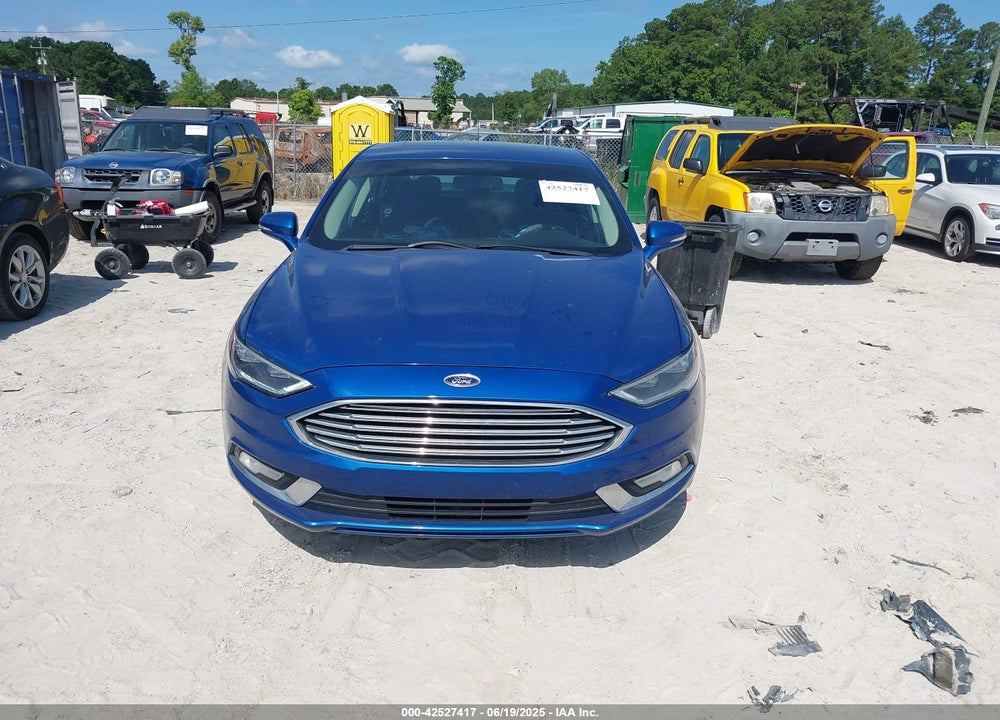 2017 FORD FUSION VIN: 3FA6P0HD9HR118661
