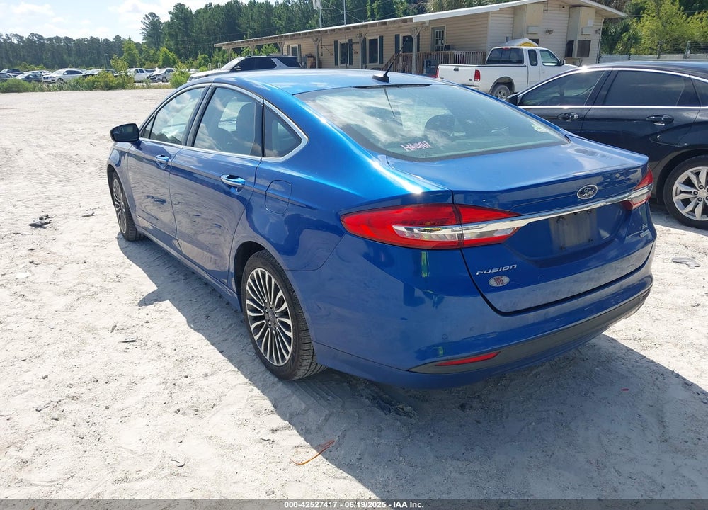 2017 FORD FUSION VIN: 3FA6P0HD9HR118661