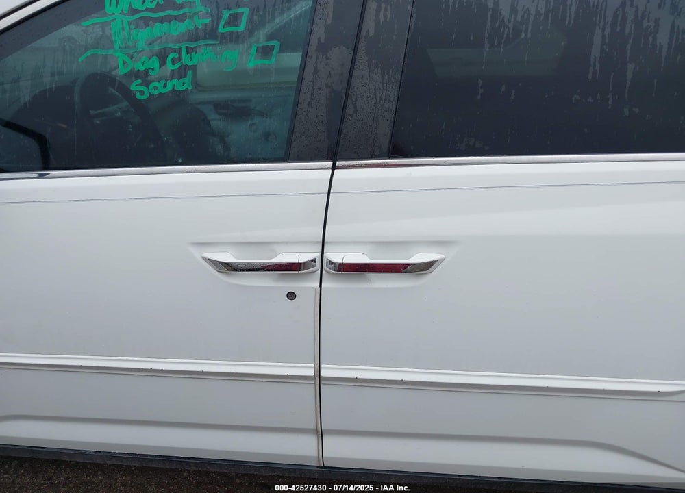 2013 HONDA ODYSSEY EX-L VIN: 5FNRL5H6XDB009817
