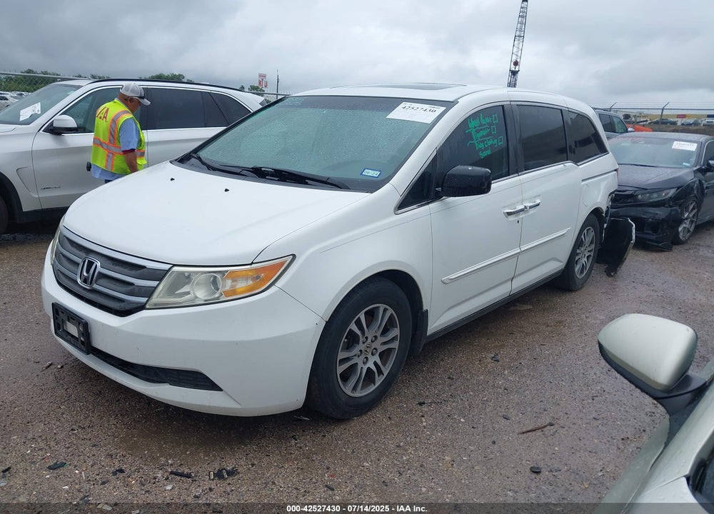 2013 HONDA ODYSSEY EX-L VIN: 5FNRL5H6XDB009817