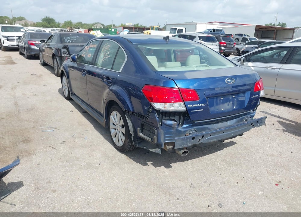 2011 SUBARU LEGACY VIN: 4S3BMCK61B3227490