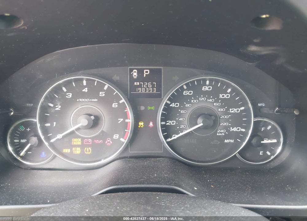 2011 SUBARU LEGACY VIN: 4S3BMCK61B3227490
