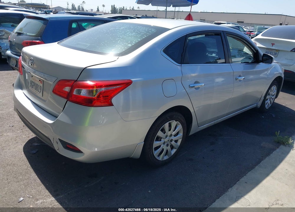 2016 NISSAN SENTRA S VIN: 3N1AB7APXGY235026