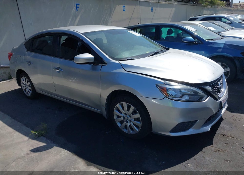 2016 NISSAN SENTRA S VIN: 3N1AB7APXGY235026