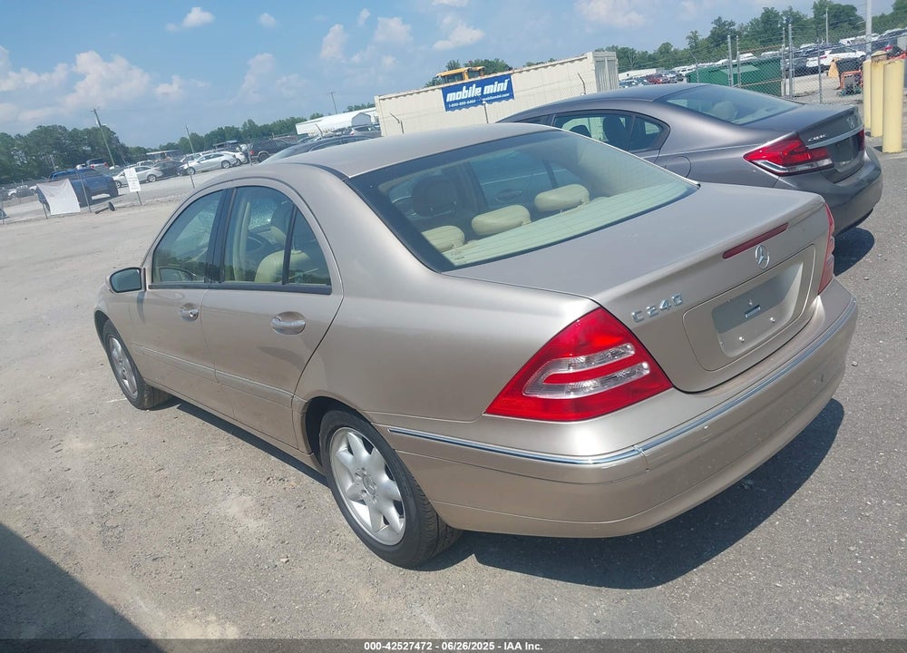 2002 MERCEDES-BENZ C 240 VIN: WDBRF61J32E005536