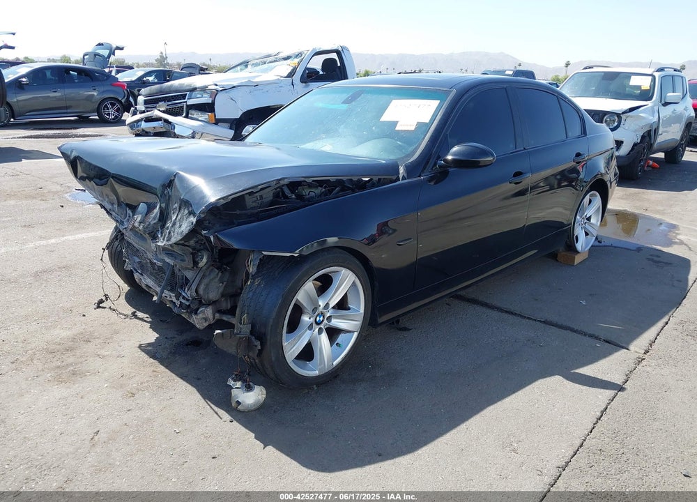 2008 BMW 3 SERIES VIN: WBAVA375X8NL49975