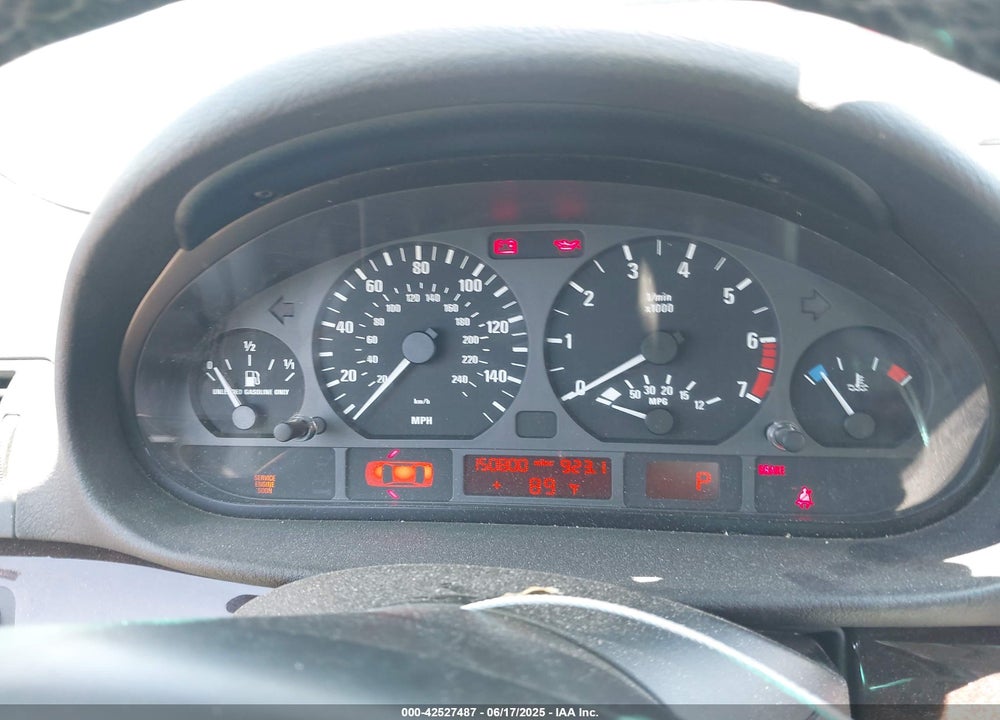 2002 BMW 325I VIN: WBAEV33412KL72751