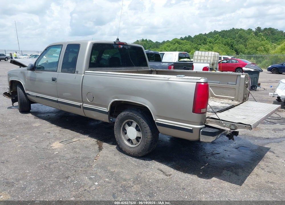 1998 GMC SIERRA 1500 SL WIDESIDE VIN: 1GTEC19R6WR516887