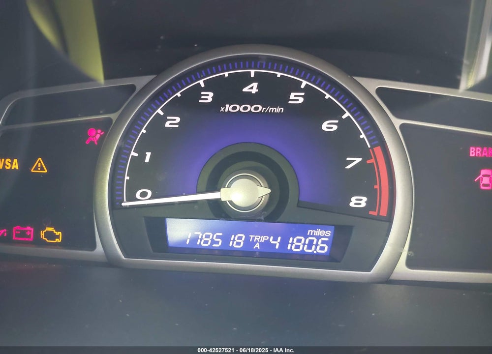 2009 HONDA CIVIC VIN: 2HGFA15939H508722