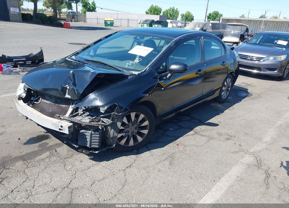 2009 HONDA CIVIC VIN: 2HGFA15939H508722