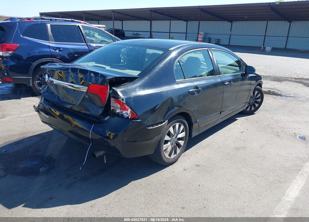 2009 HONDA CIVIC VIN: 2HGFA15939H508722