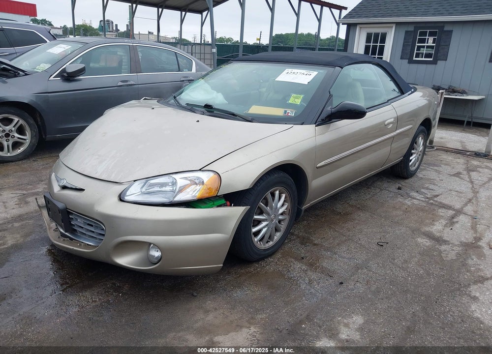2002 CHRYSLER SEBRING LIMITED VIN: 1C3EL65R52N113685