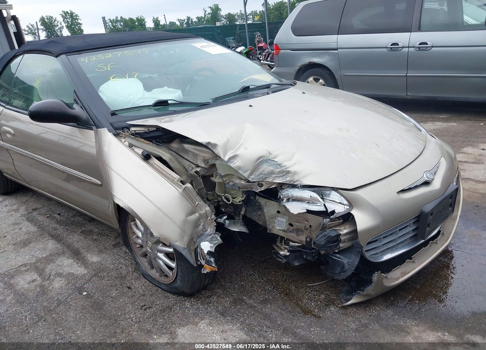 2002 CHRYSLER SEBRING LIMITED VIN: 1C3EL65R52N113685