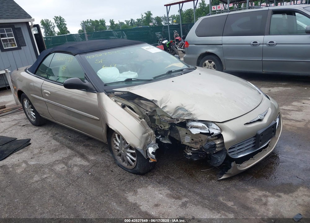 2002 CHRYSLER SEBRING LIMITED VIN: 1C3EL65R52N113685