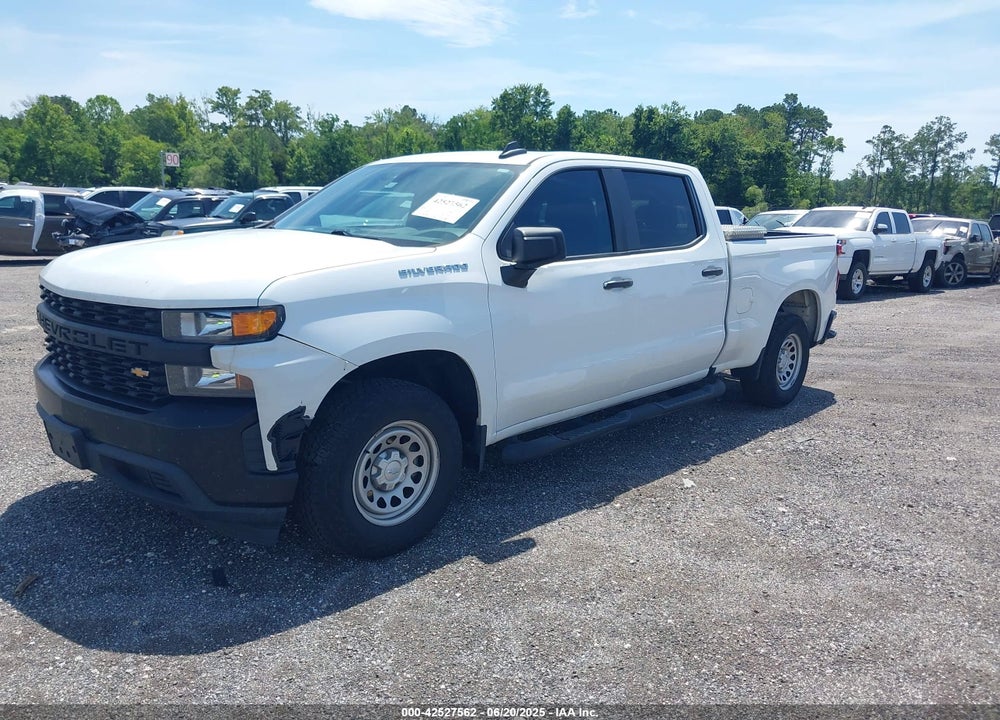 2019 CHEVROLET SILVERADO 1500 WORK TRUCK VIN: 1GCPWAEF8KZ363824