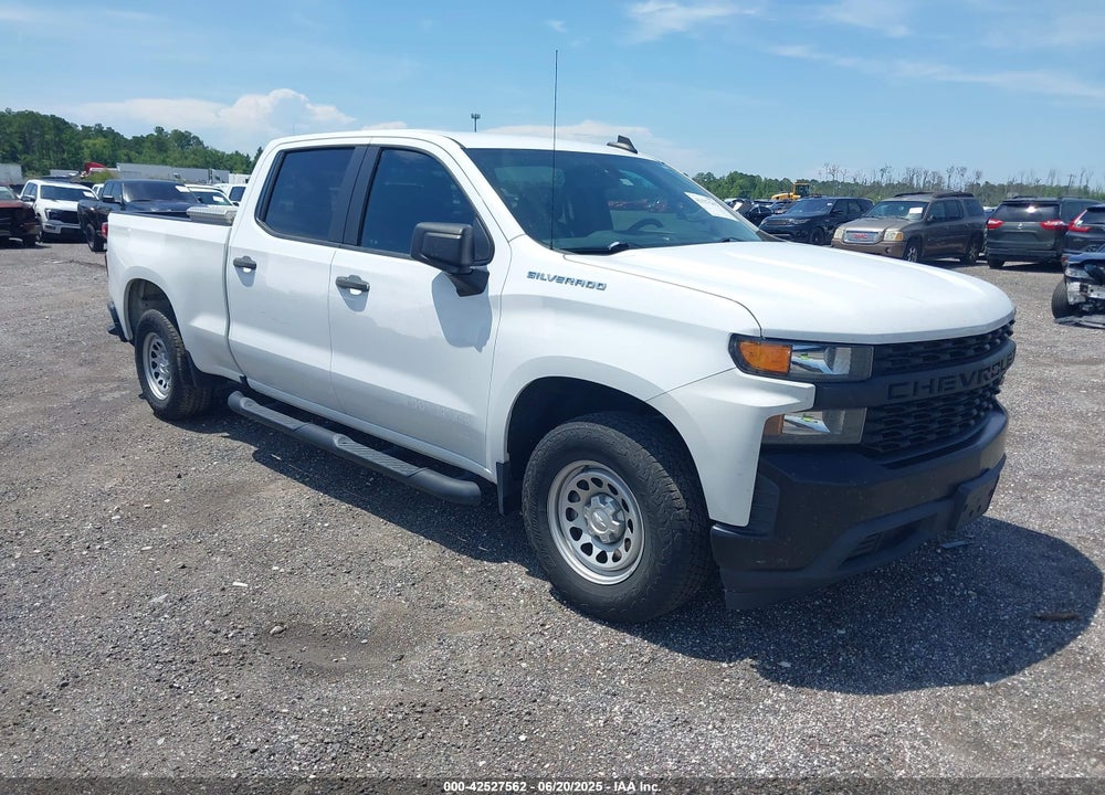 2019 CHEVROLET SILVERADO 1500 WORK TRUCK VIN: 1GCPWAEF8KZ363824