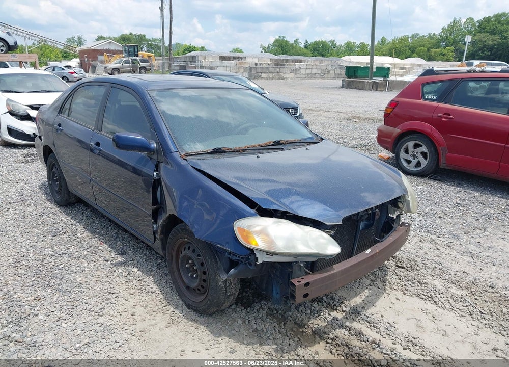 2003 TOYOTA COROLLA LE VIN: 1NXBR32E53Z024487